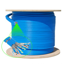 40G Premium Cat.8 S/FTP Twin 23AWG Bulk Lan Cable Shielded 2000MHz Internet Cable 500ft